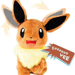 MOVING SALE! TOMY Pokémon My Friend Eevee Plush Toy  (MOVES & TALKS)